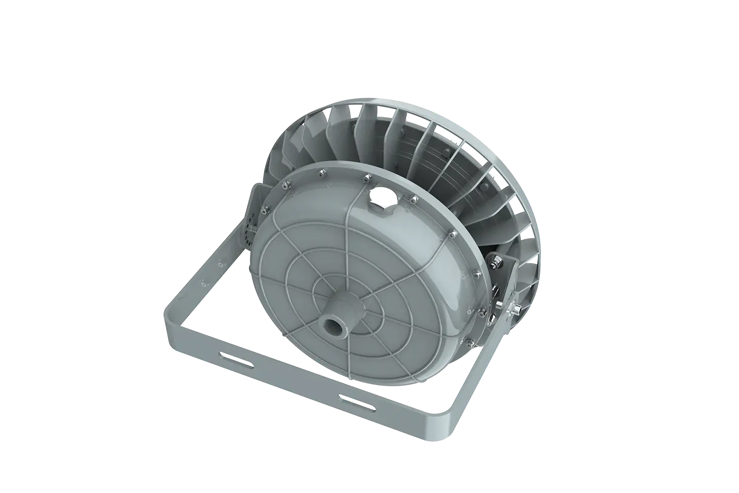150W LED Explosion Proof Round Light B Series For Gas Station