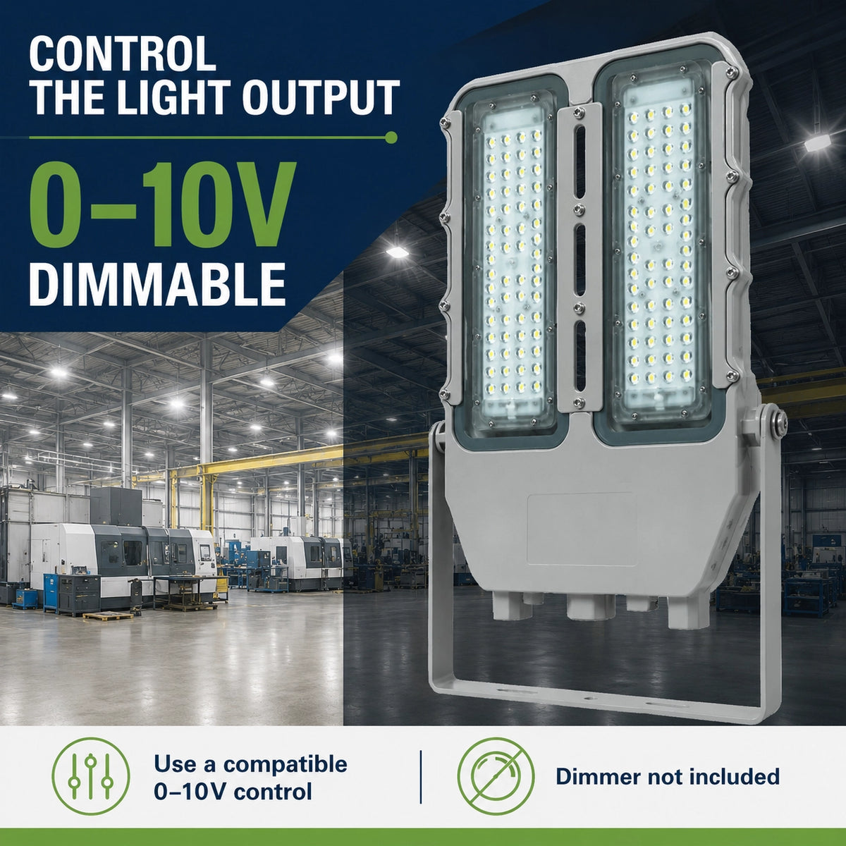 200W Class I Division 2 LED explosion proof light for hazardous locations