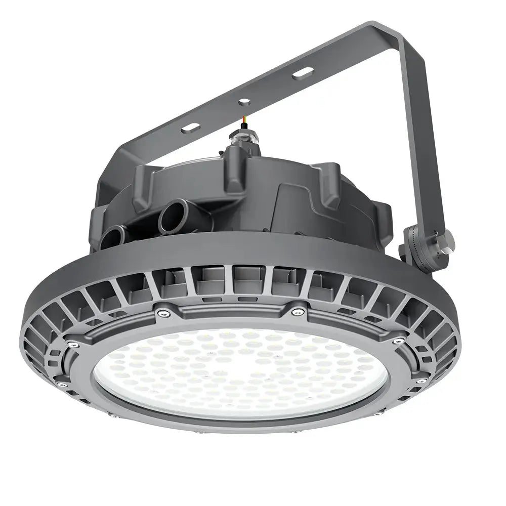 300W LED Explosion Proof Round High Bay Light | Hazardous Location Lighting | Class I Division II | 39,000 Lumens, 5000K, AC100-277V TANLITE
