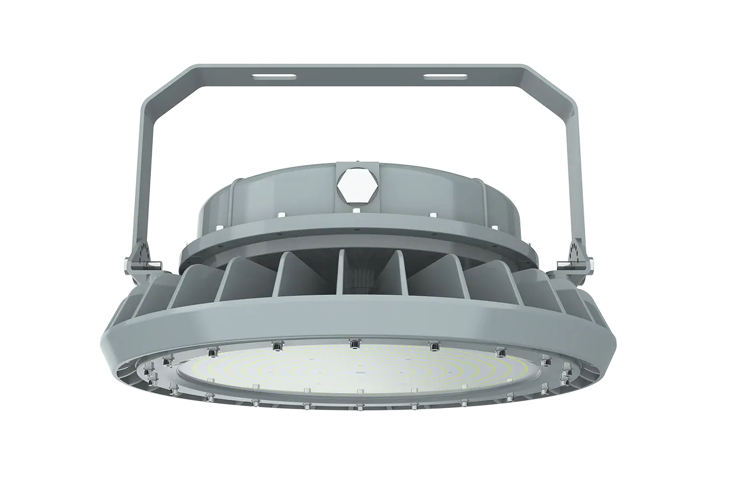 300W LED Explosion Proof Round Light B Series For Chemical Factory