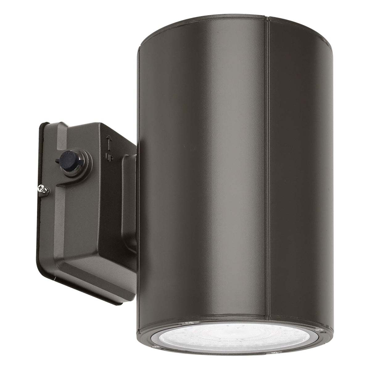 38W 31W 19W selectable LED up down wall light in dark bronze finish