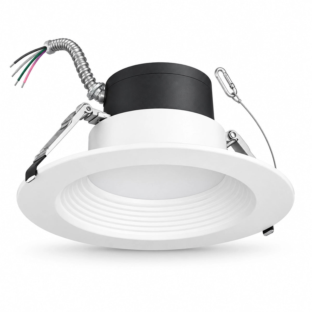8 inch LED commercial recessed downlight with 17W 24W 30W selectable wattage and 5CCT