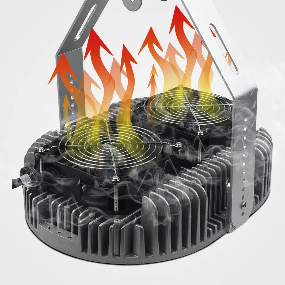 150W LED Retrofit Kit with Power Supply, 20250 Lumens Shoebox LED Retrofit Retrofit Kits-600W MH/HID/HPS Equivalent-5000K E39 Mogul Base for Parking Lot Lights TANLITE