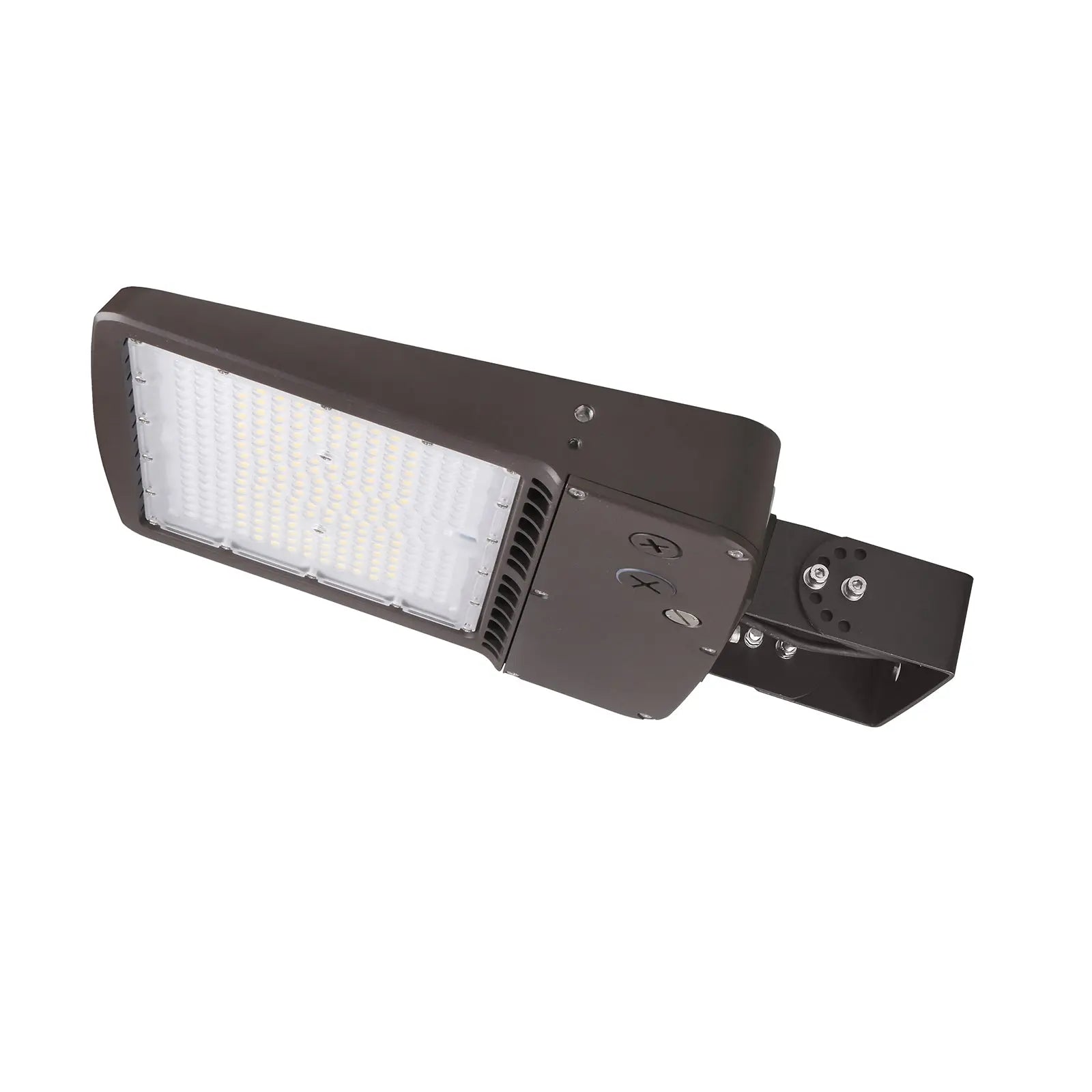 150W LED Parking Lot Shoebox Light-21,000 Lumens-5700K-400W Metal Halide Equivalent-With Bracket Mount-5 Years Warranty TANLITE