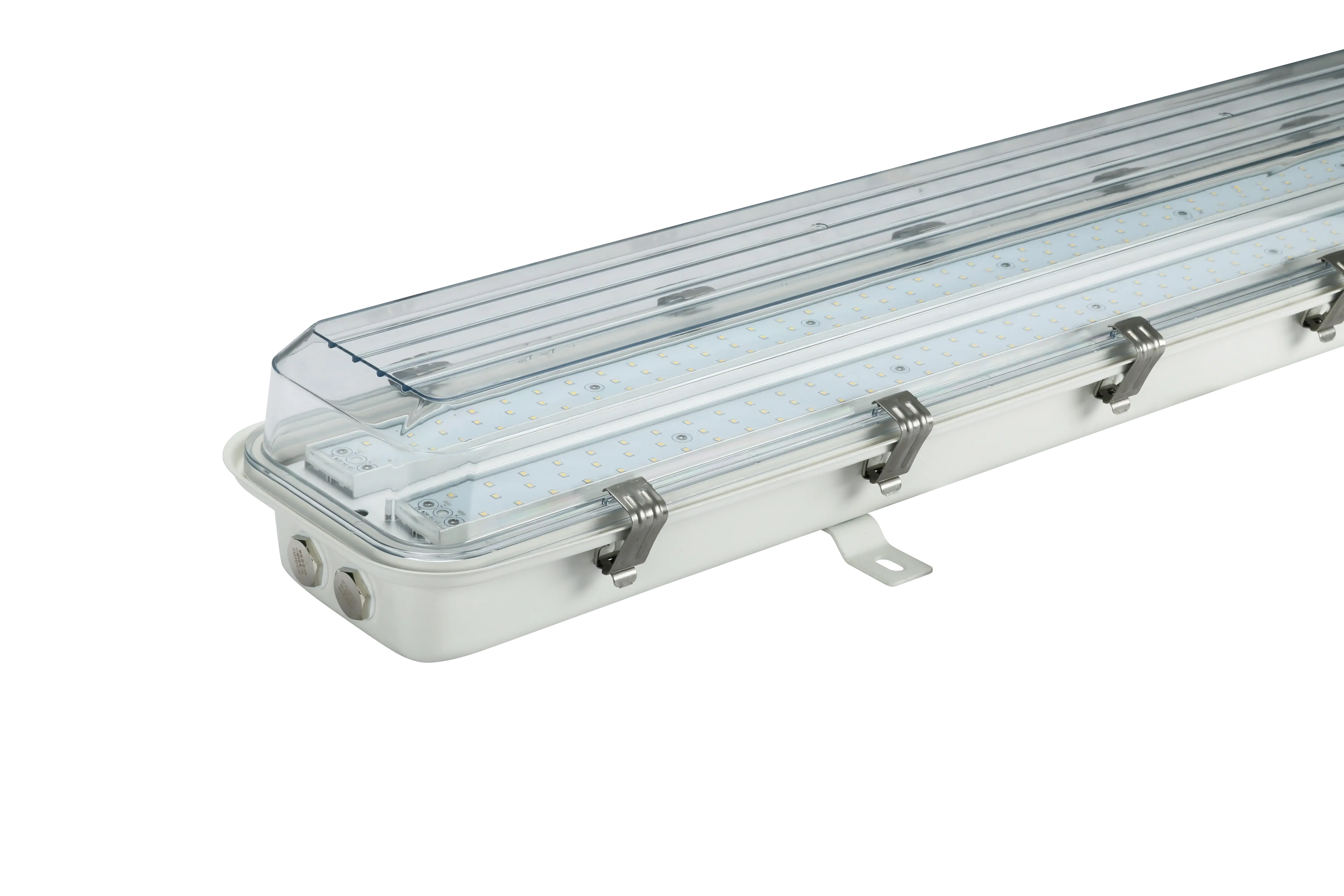 4FT LED Linear Explosion Proof Light, Class 1 Division 2, 8400 Lumens, 60W, 5000K, Beam Angle 120 degree, 100–277V