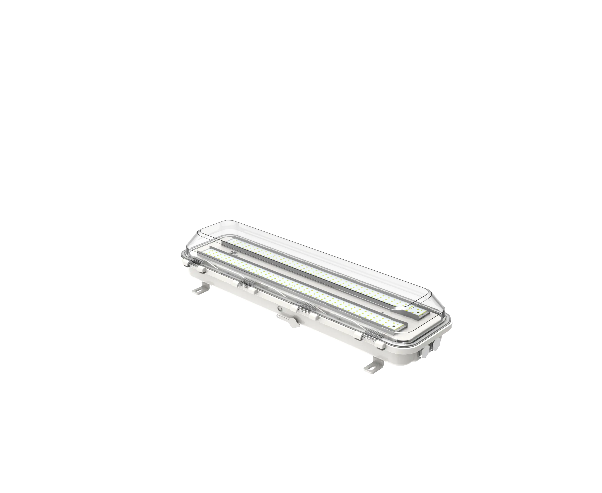 2FT LED Linear Explosion Proof Light, Class I Division 2, 30W, 4,200 Lumens, 5000K, 100-277V, UL844