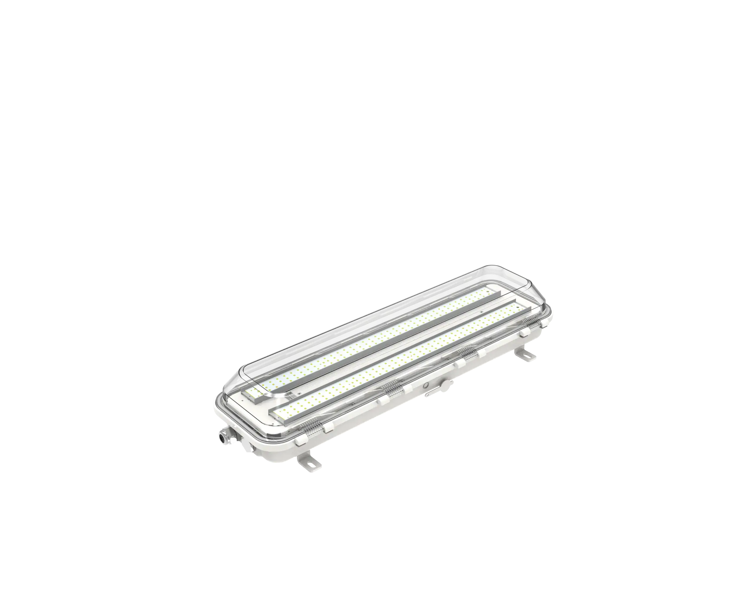 2FT LED Linear Explosion Proof Light, Class I Division 2, 30W, 4,200 Lumens, 5000K, 100–277V, UL844