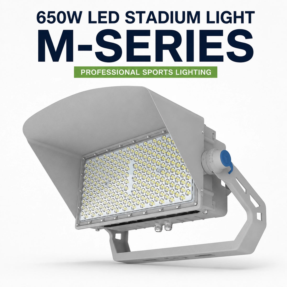 650W LED Stadium Light-Sport Light-CCT 5000K-97500 Lumens-UL DLC 5.1 Certified-5 Years Warranty