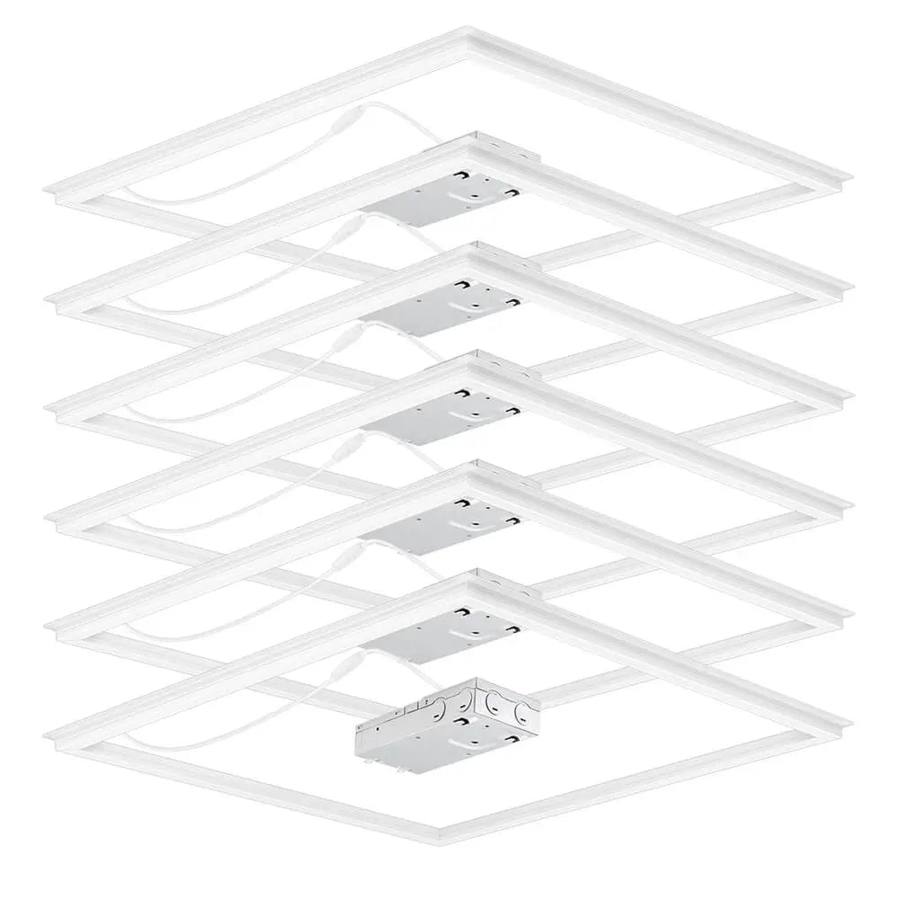 2x2 LED Grid Frame Light – 40W/30W/20W Selectable, 5 CCT, 0–10V Dimmable, ETL & DLC Premium