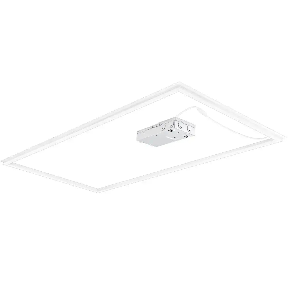 2x4 LED Grid Frame Light, 60W/50W/40W Selectable, 5CCT Tunable, 130 lm/W, 0-10V Dimmable