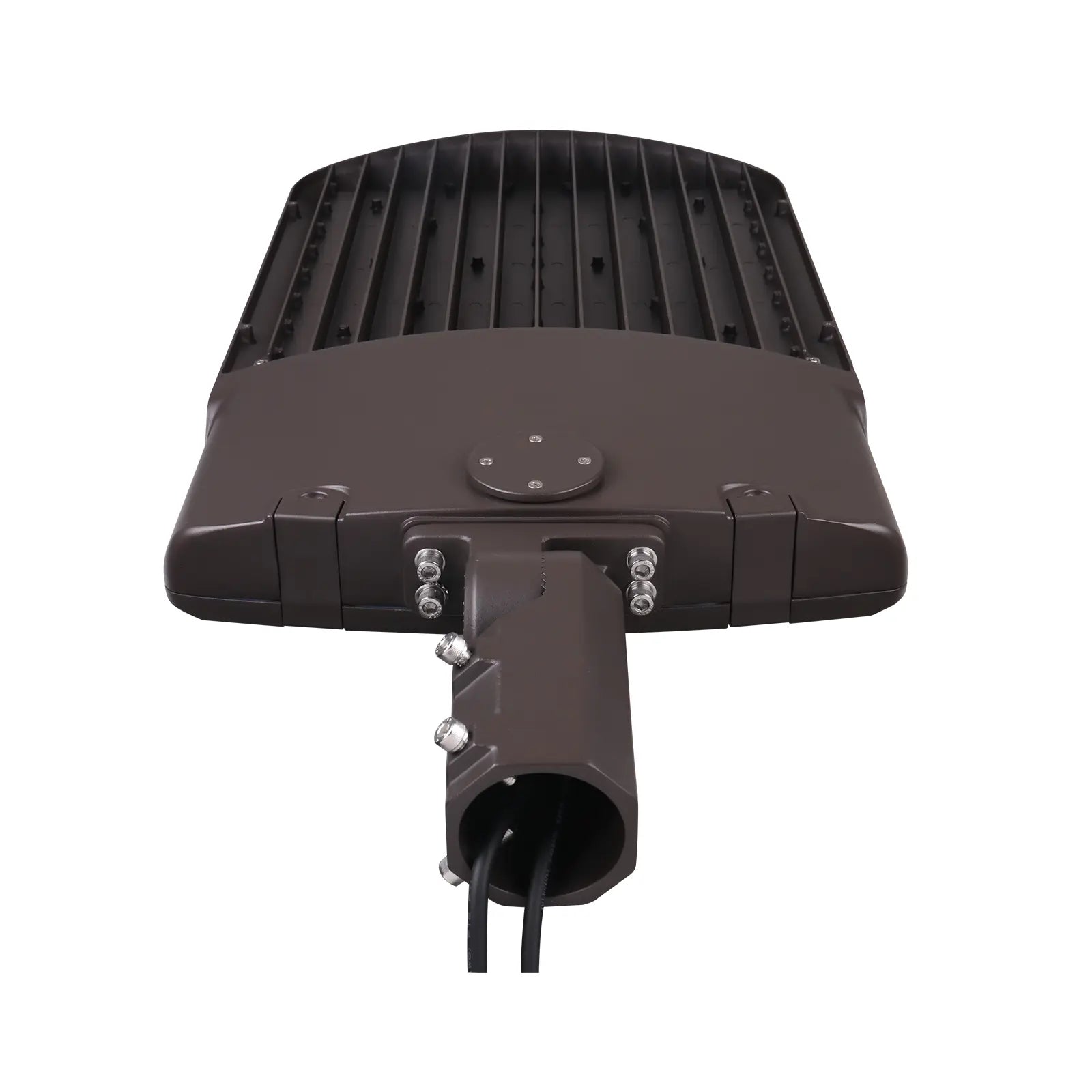 TANLITE LED parking lot light adjustable slip fitter mount and wiring detail