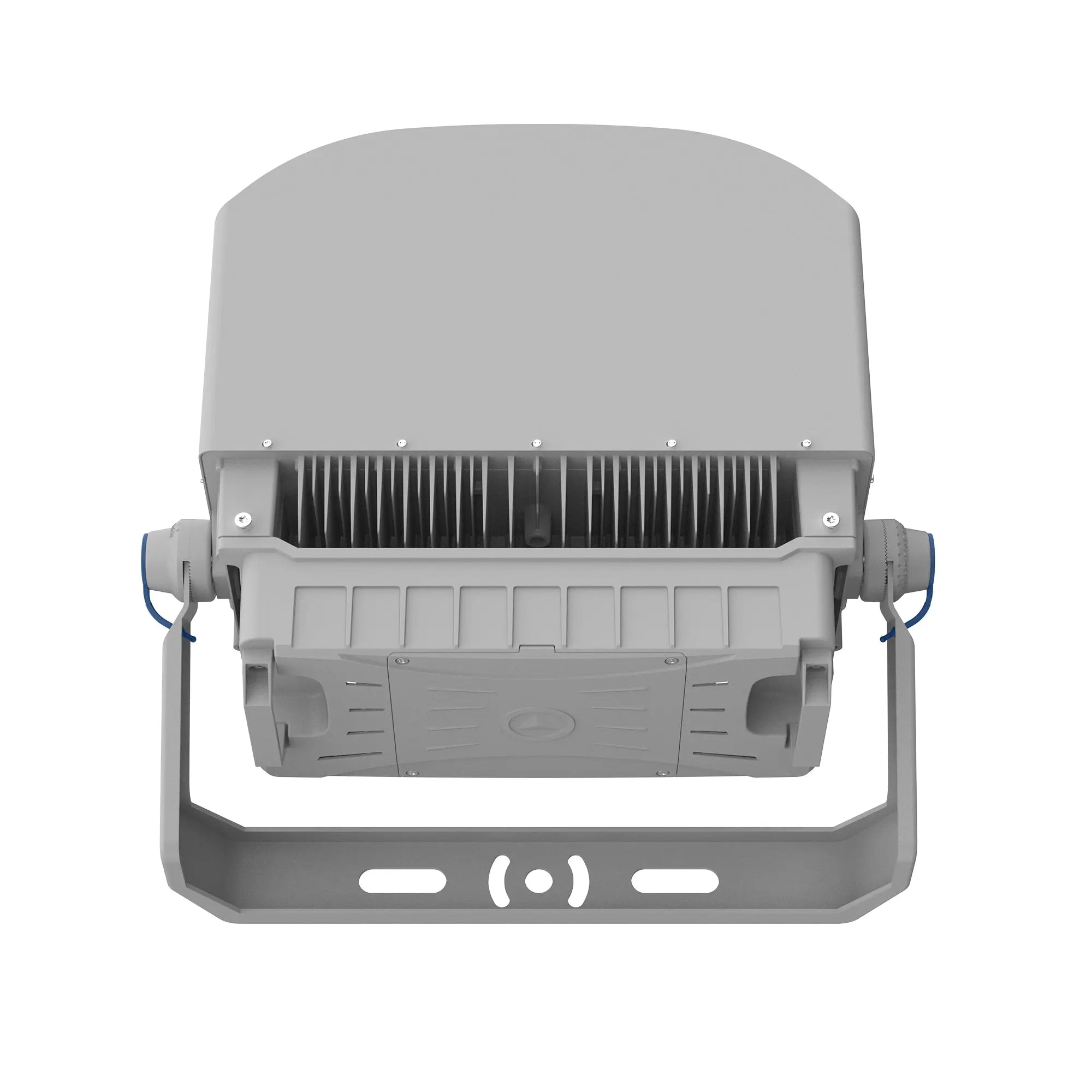 TANLITE 500W LED stadium lighting illuminating soccer field at night with bright 5000K daylight.