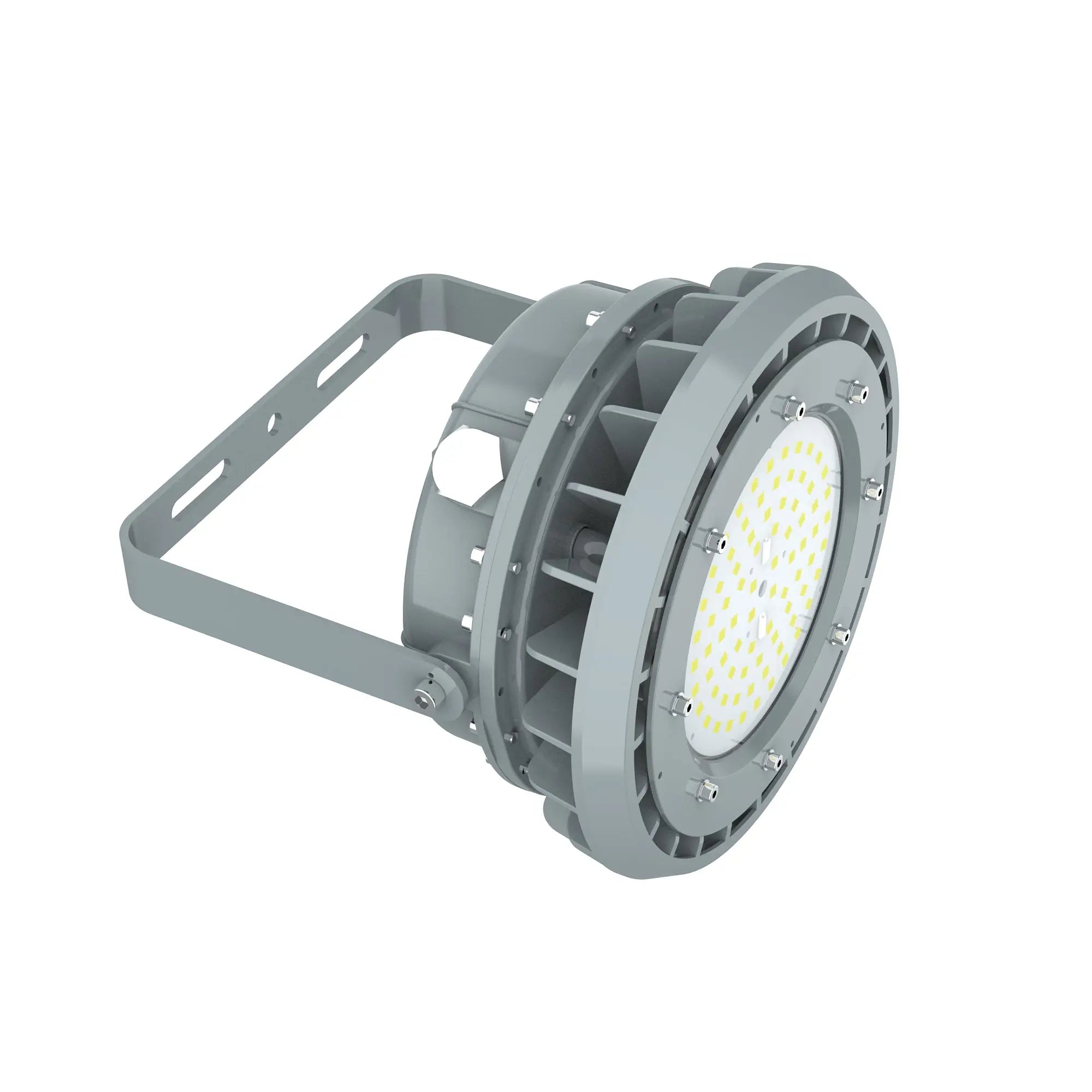 Side angle of TANLITE 80W Class I Division 2 LED explosion proof light