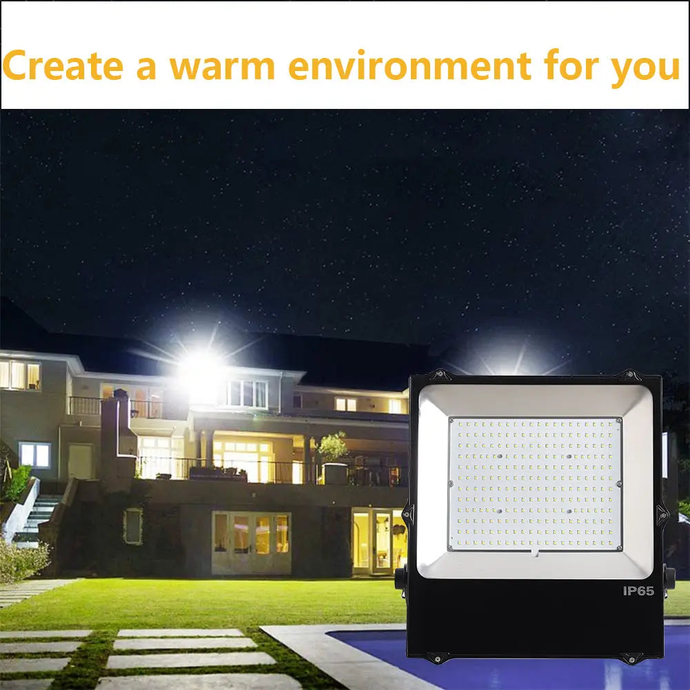 150W LED Flood Light-IP65 Waterproof 5000K Daylight 21000lm-350W-450W MH/HPS Equivalent-Outdoor Security Floodlight-ETL DLC Listed TANLITE