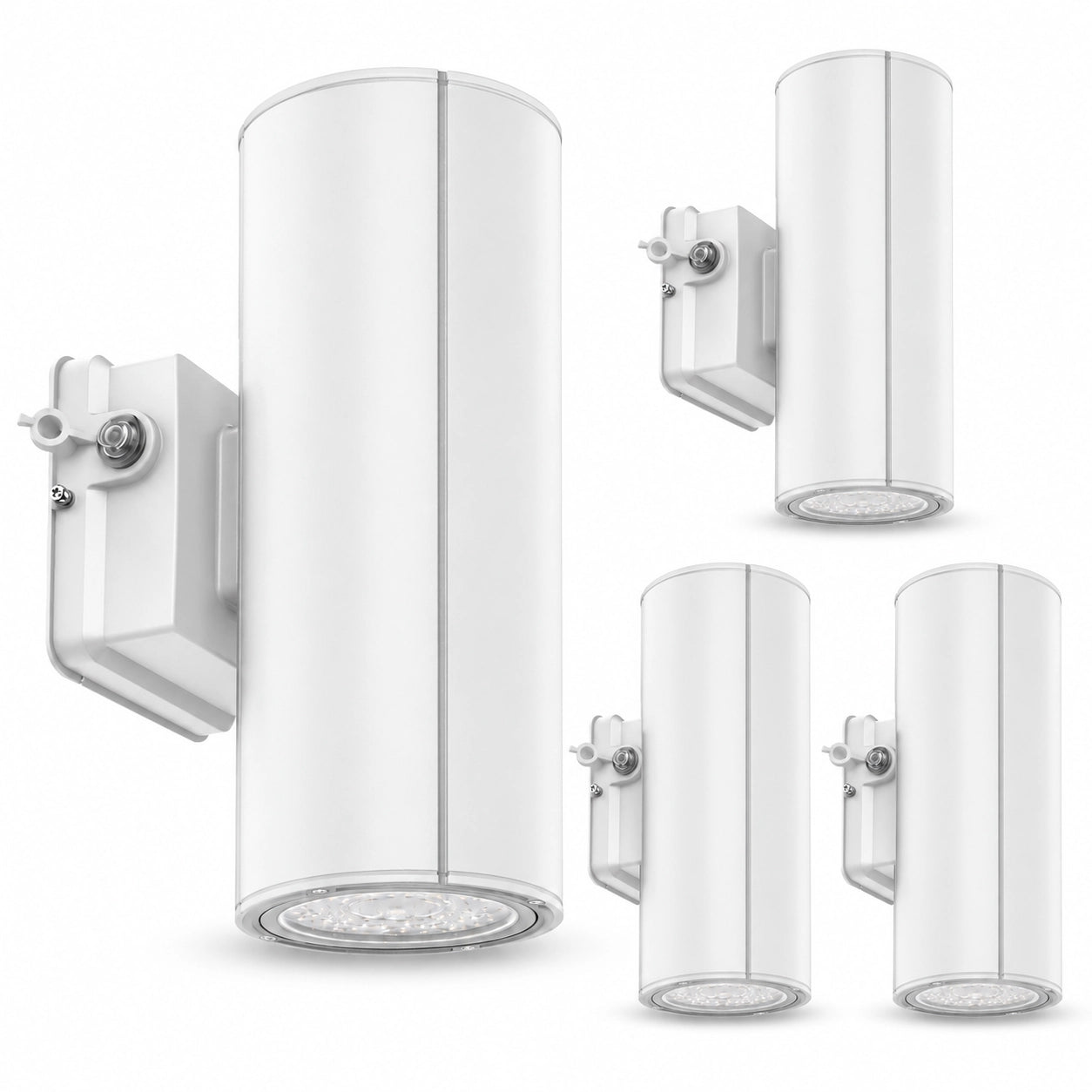 120-277V commercial LED up and down wall light for outdoor architectural applications
