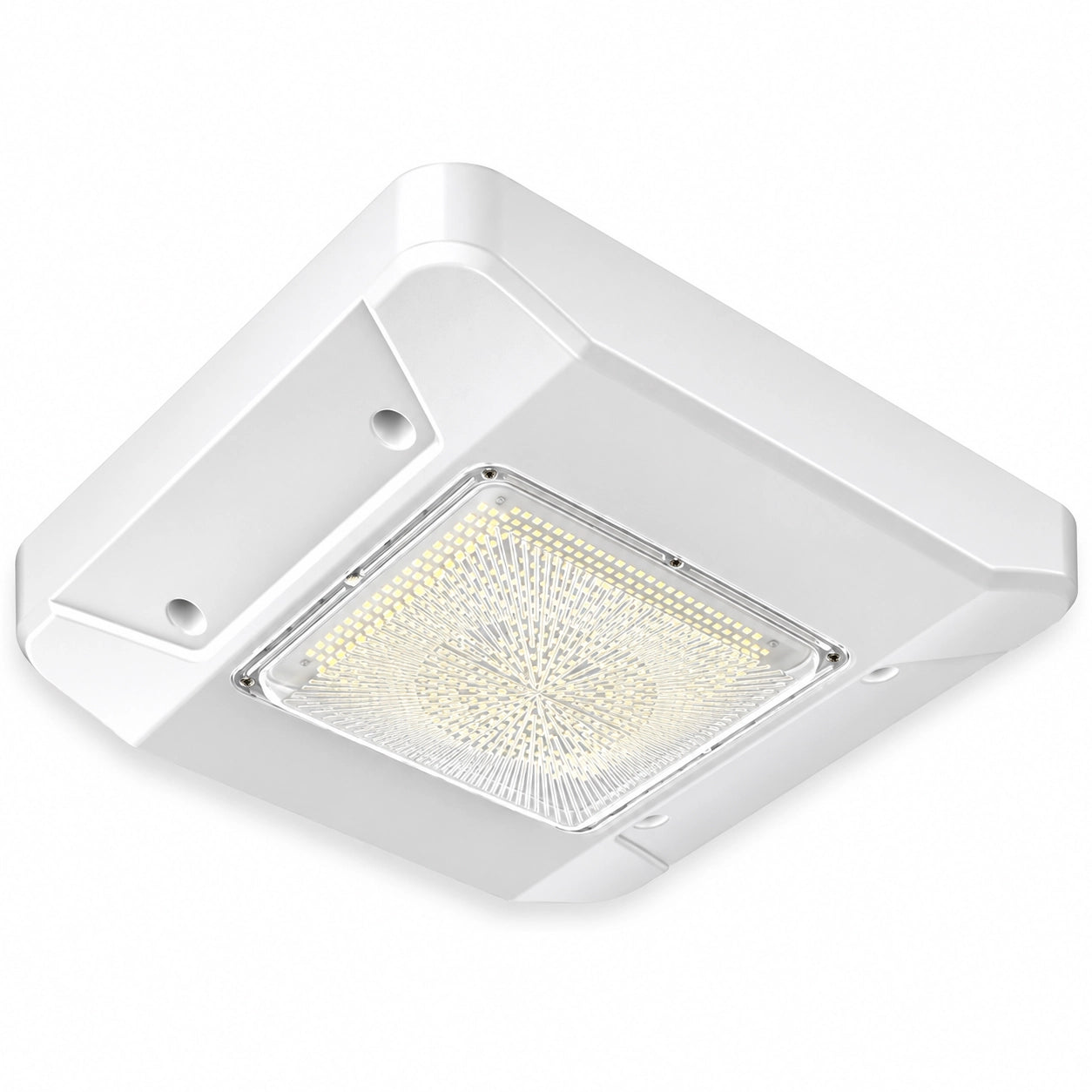 150W LED gas station canopy light with 21,000 lumens for commercial fuel station lighting