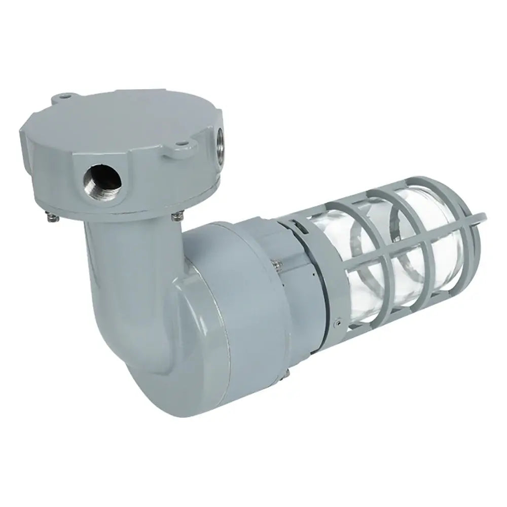 20W explosion proof jelly jar light M3 wall mount side view on white background