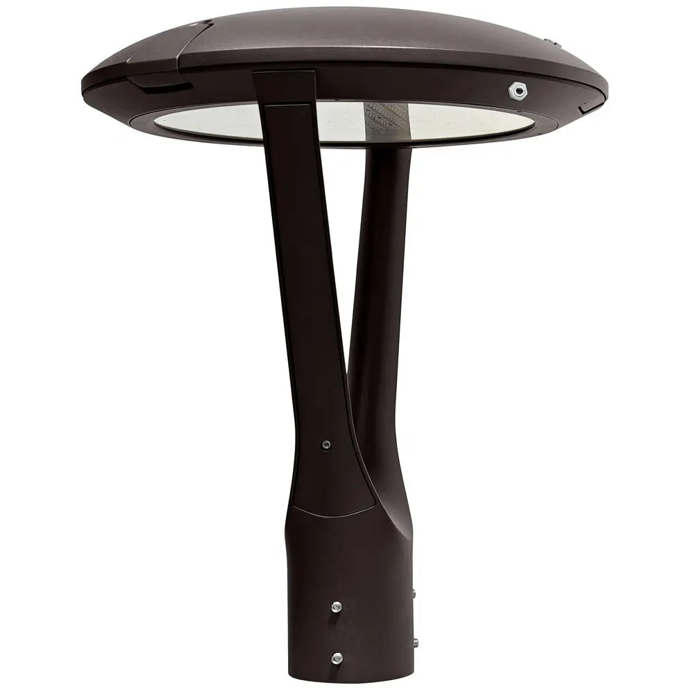 LED Post Top Light 125W/105W/76W Selectable - 18,700LM 3CCT 120-277V Commercial Outdoor Pole Light