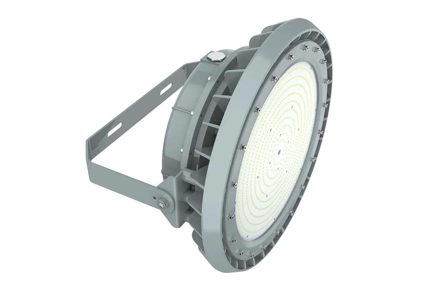 300W  LED Explosion Proof Round Light B Series For Gas Station