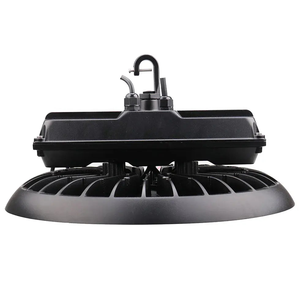 300W sensor ready UFO LED high bay light with optional motion sensor for warehouses