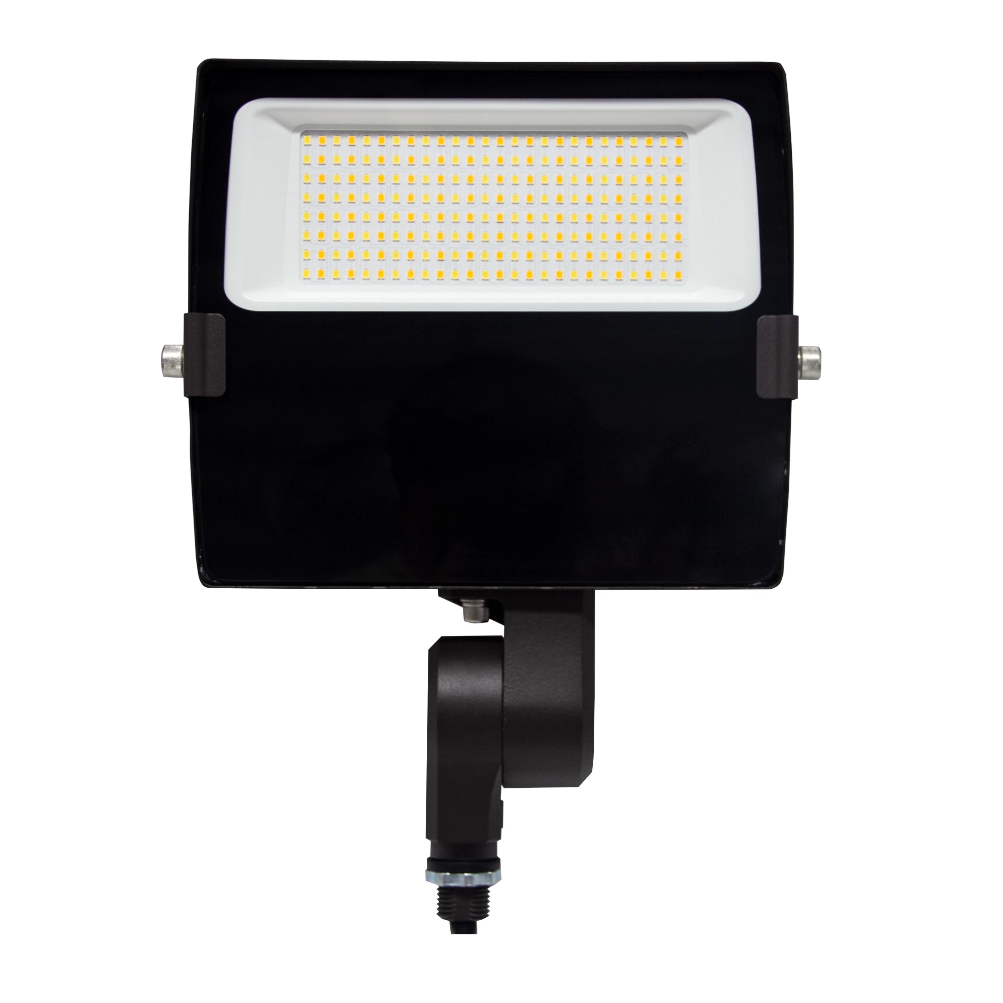 35W 25W 15W selectable LED flood light with 3CCT and photocell for commercial outdoor lighting