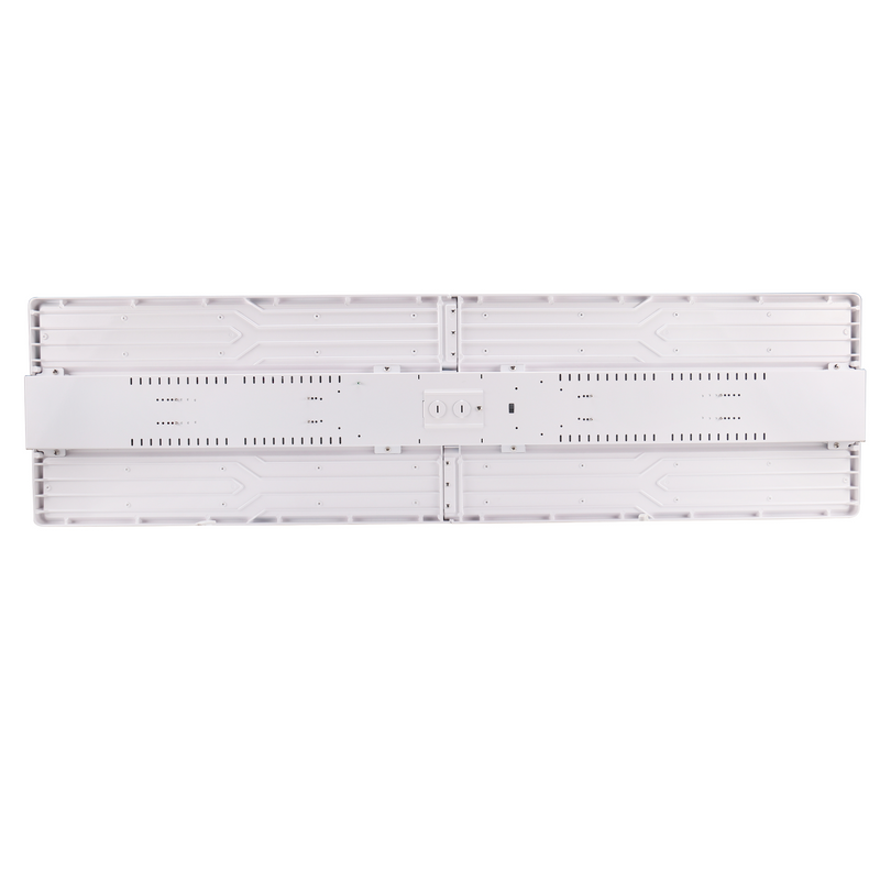 4FT LED Linear High Bay Light-400/380/360W Wattage Selectable-CCT 5000K-Sensor Ready-Up to 58,000 Lumens Output-UL+DLC 5.1 Certified