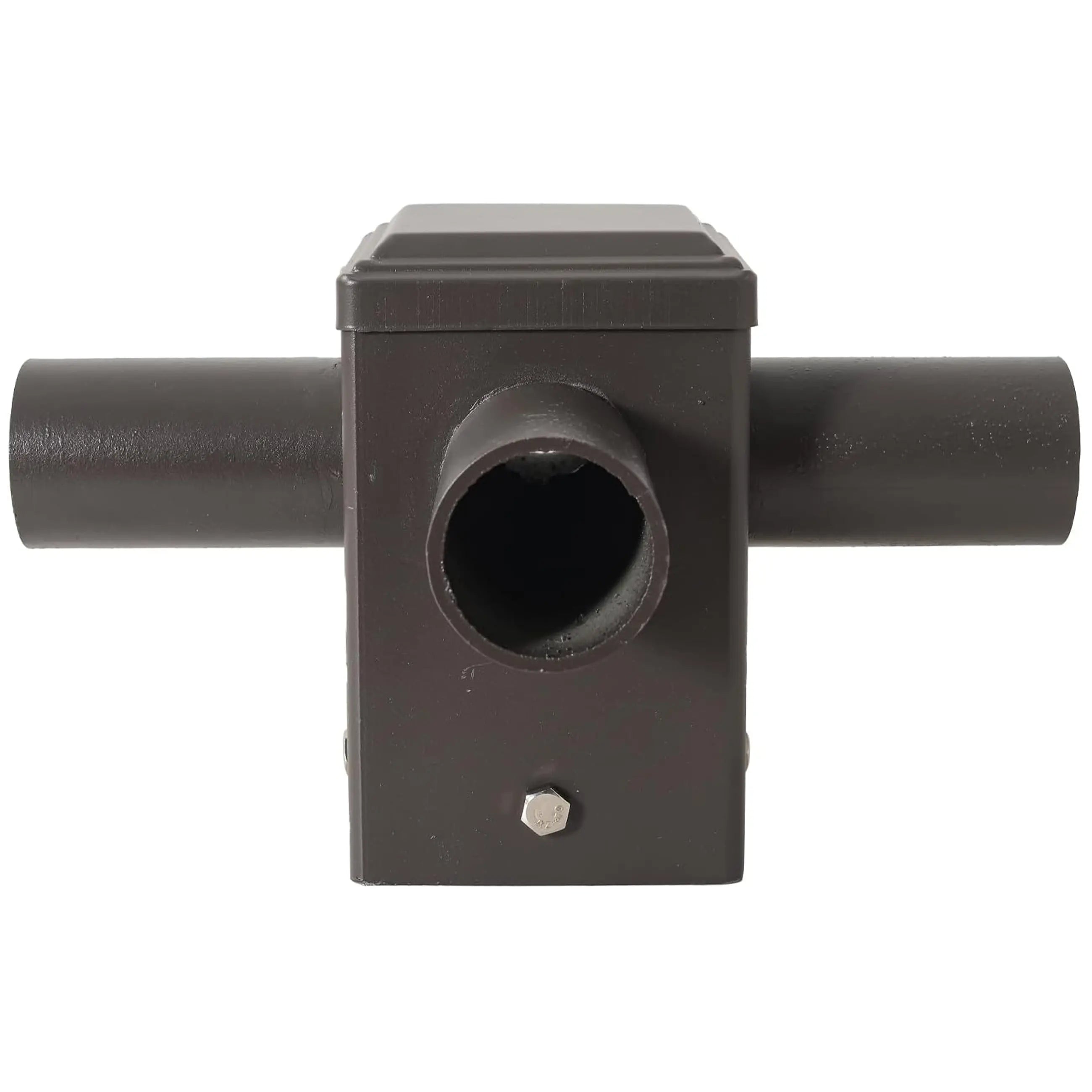 TANLITE Lighting Quadruple 90° Tenon Adapter with 4 Horizontal Tenons For 4inch square light poles