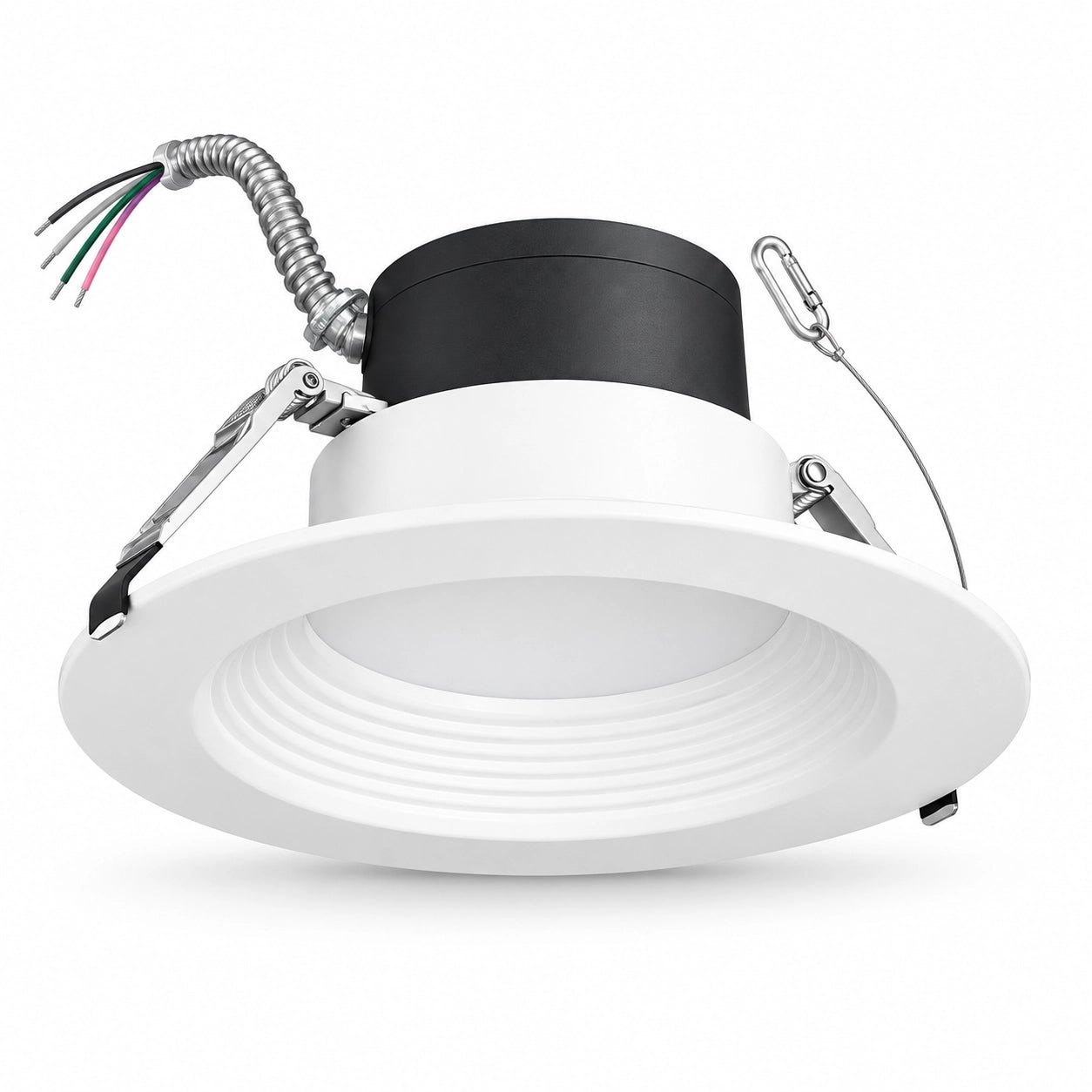8 inch LED commercial recessed downlight with 17W 24W 30W selectable wattage and 5CCT