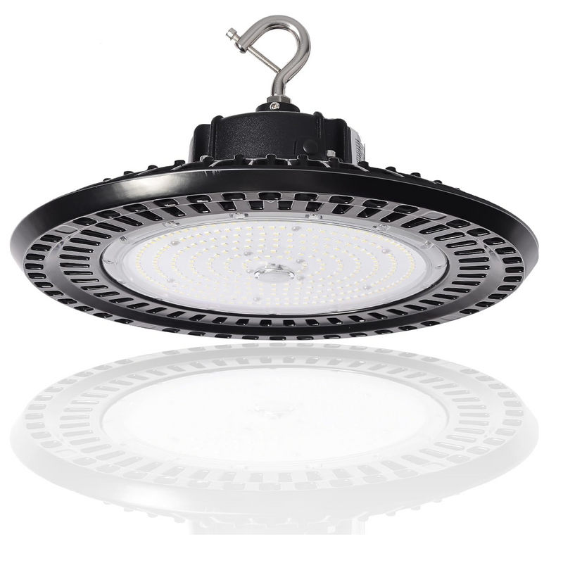 TANLITE Lighting 150W LED UFO High bay 5000K AC 100-277V-24,000 Lumens-5 Years warranty-ETL+DLC 5.1