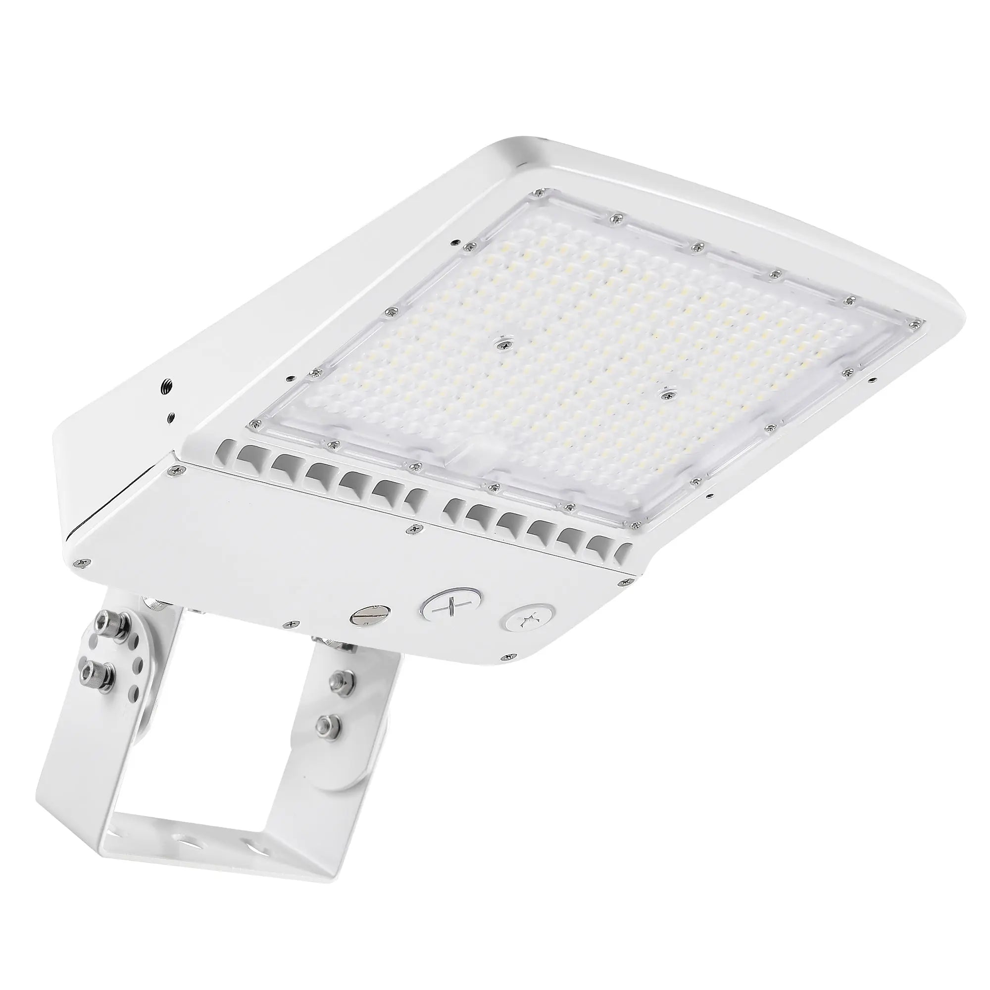 Waterproof LED shoebox light for commercial outdoor lighting