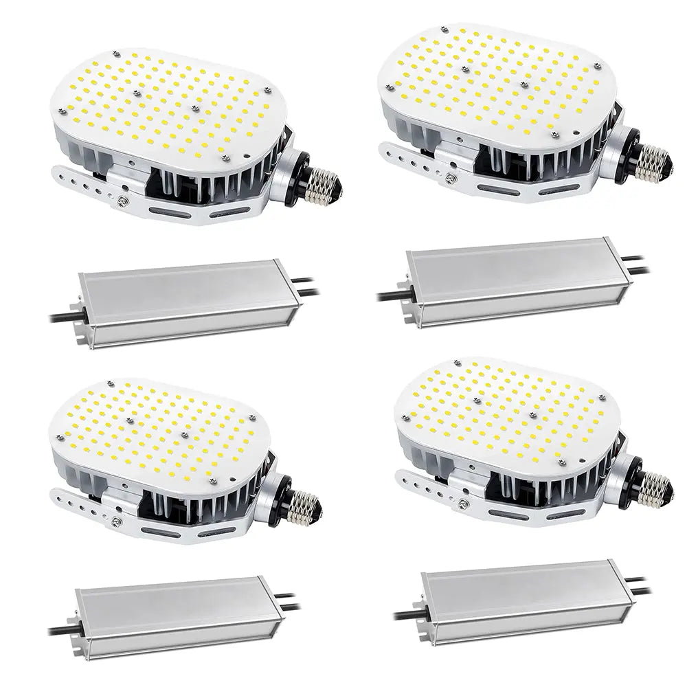 75W-LED Shoebox Retrofit Kit Lights-E39 Base-150-250W MH/HPS Equivalent, Great for Street Shoebox Lamp, Flood Lights, High Bay and etc-10,800 Lumens-ETL+DLC Listed