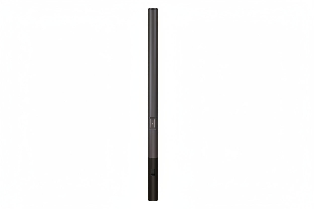 4 inch 25 foot Direct Burial Straight Steel Round Light Pole | 11 Gauge TANLITE