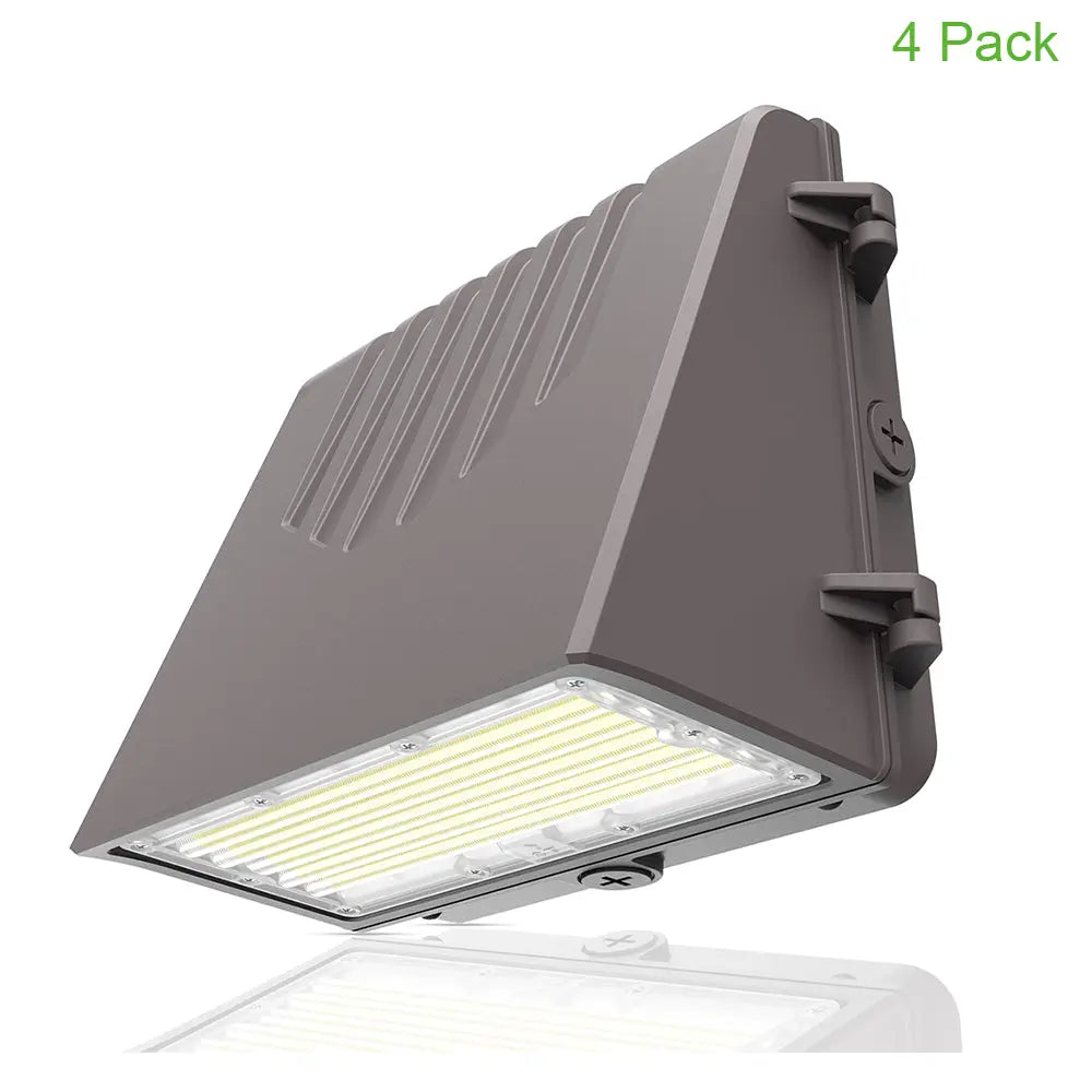 120W/100W/90W/60W Full-Cutoff LED Wall Pack-Wattage & CCT (50K/40K/30K) Selectable-LED Wall Light-Energy Efficient-Up to 20400 Lumens TANLITE