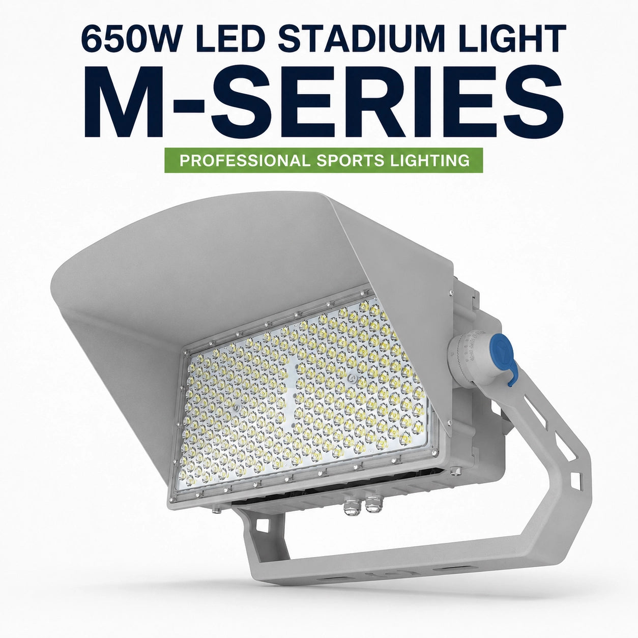 650W LED Stadium Light-Sport Light-CCT 5000K-97500 Lumens-UL DLC 5.1 Certified-5 Years Warranty