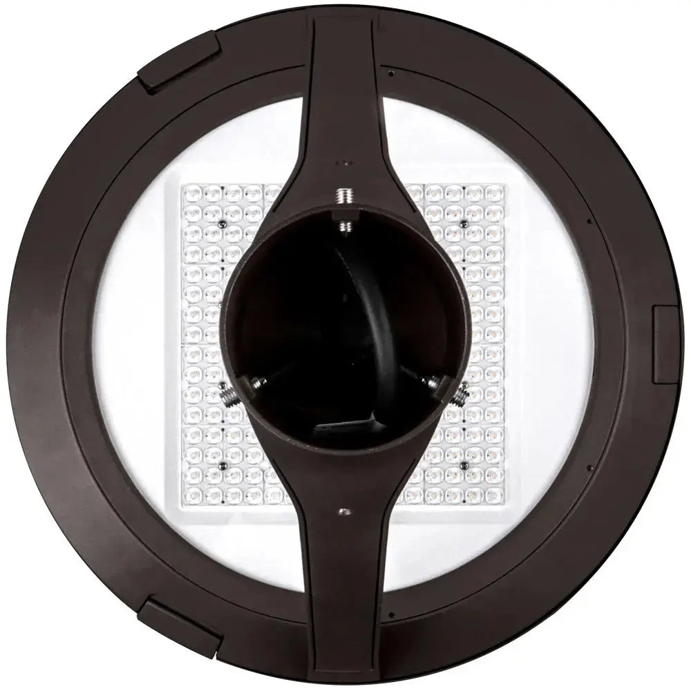LED Post Top Light 125W/105W/76W Selectable - 18,700LM 3CCT 120-277V Commercial Outdoor Pole Light