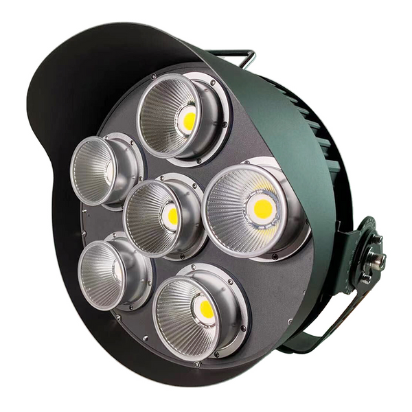 TANLITE Lighting 600W LED Sport Light-Stadium Light-78,000 Lumens-AC 120~277V or 277~480V-CCT 5000K- 38 degree-Flood Bracket