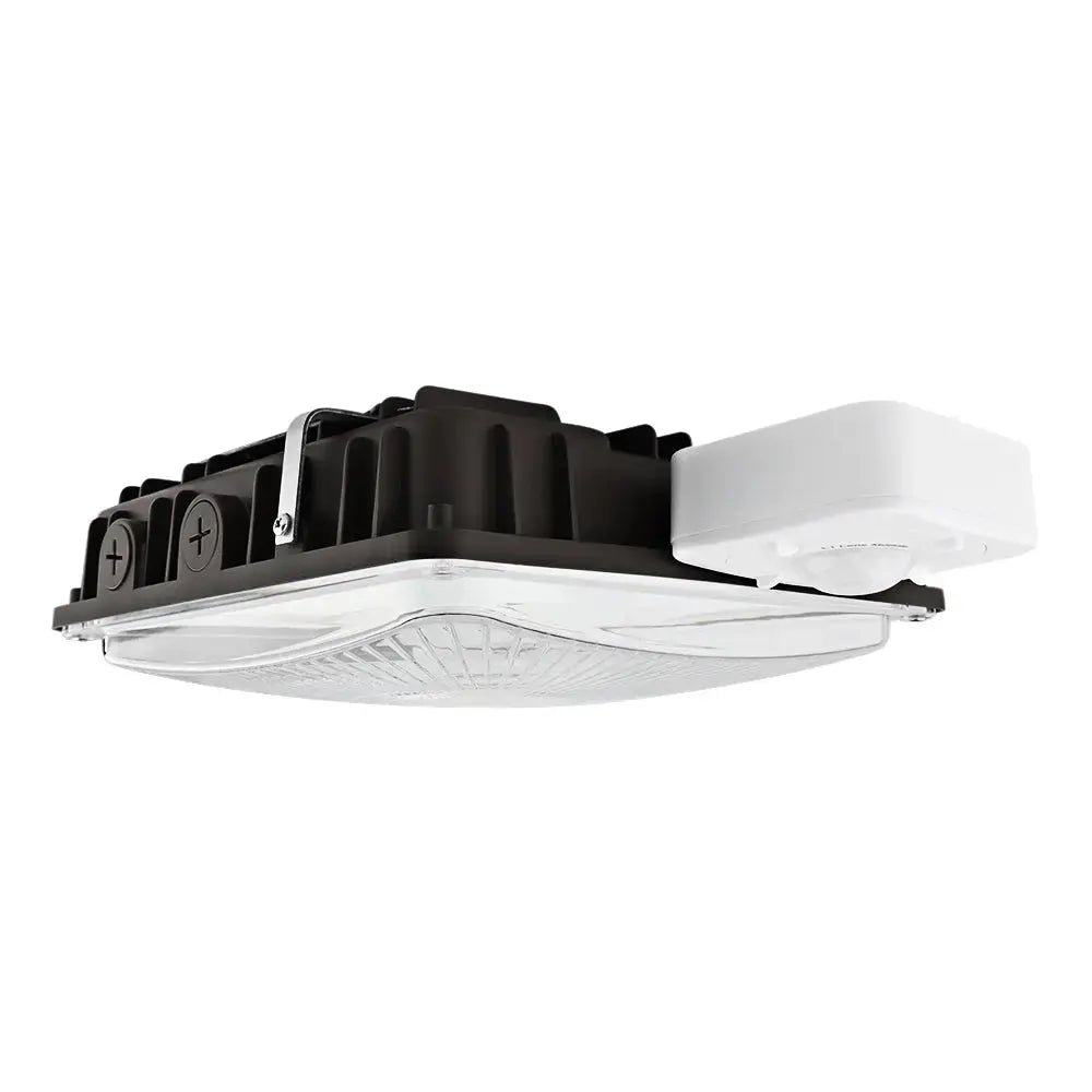 LED Canopy Light - 63W/45W/30W Selectable - 5000K/4000K - Up to 9,360 LM - Dimmable - 120-277V - 150W Equal