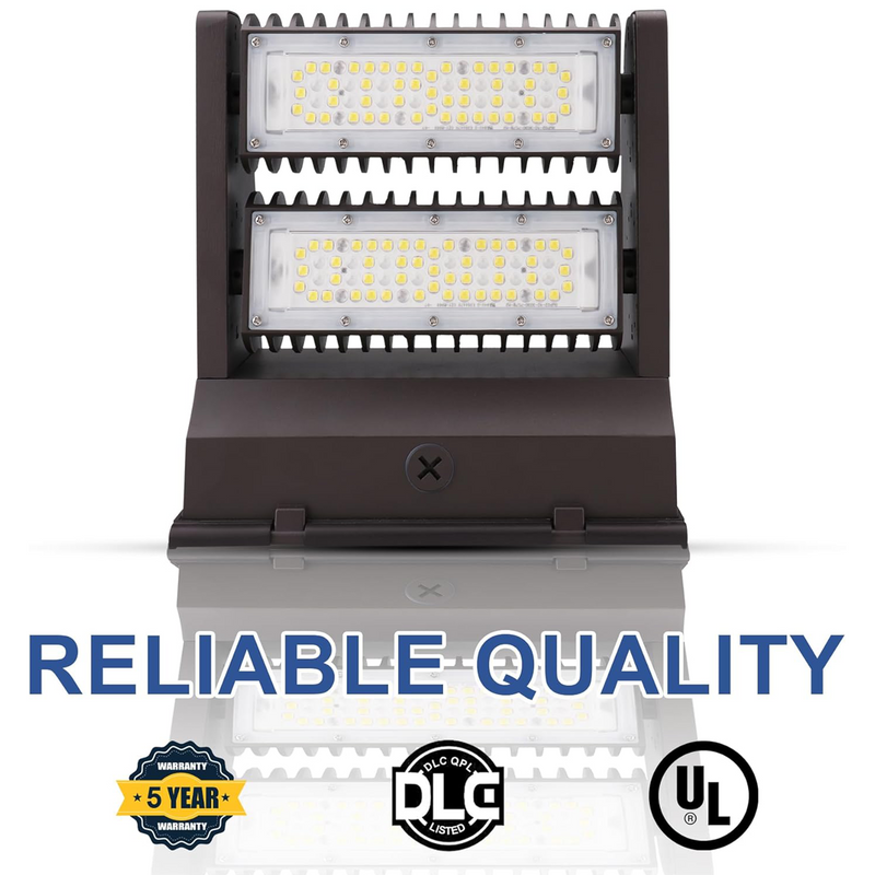 TANLITE 80W Rotatable Led Wall Pack Light-10,400 Lumens-175W Metal Halide Equivalent-5000K