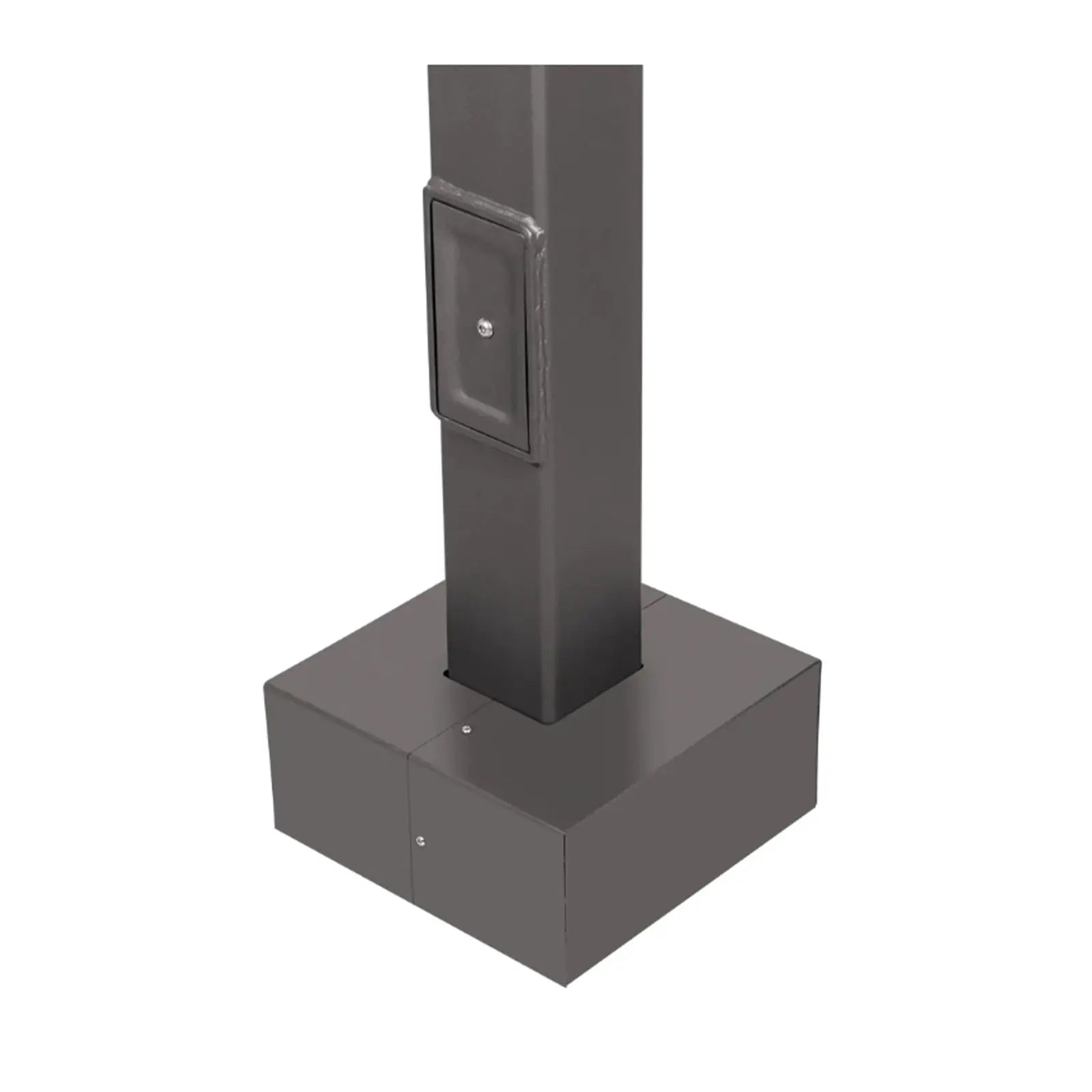 4 inch 25 Foot Steel Square Light Pole | 11 Gauge TANLITE