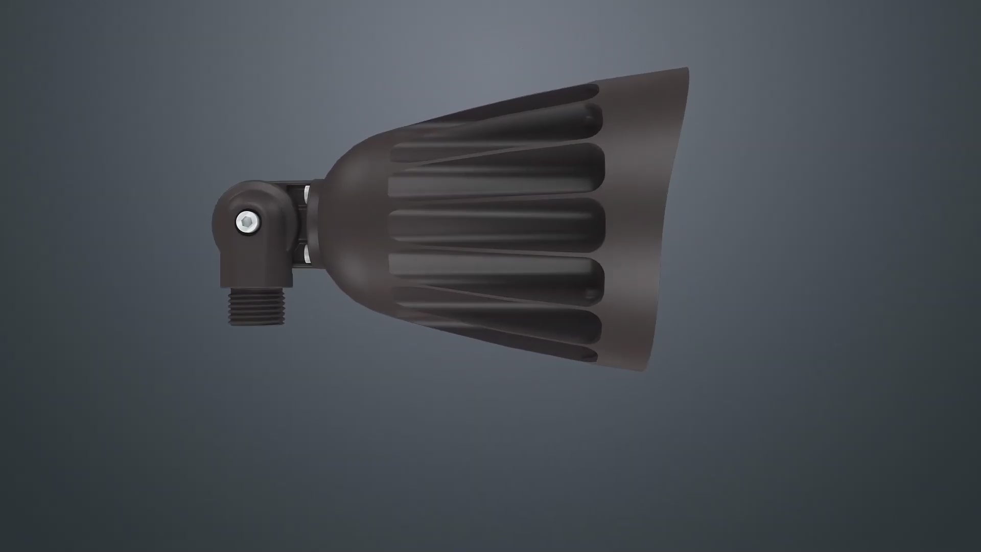 TANLITE 25W LED Bullet Flood Light-Outdoor Landscape Lighting-CCT 3000K/4000K/5000K Selectable-Knukle Mount-DLC 5.1 Listed