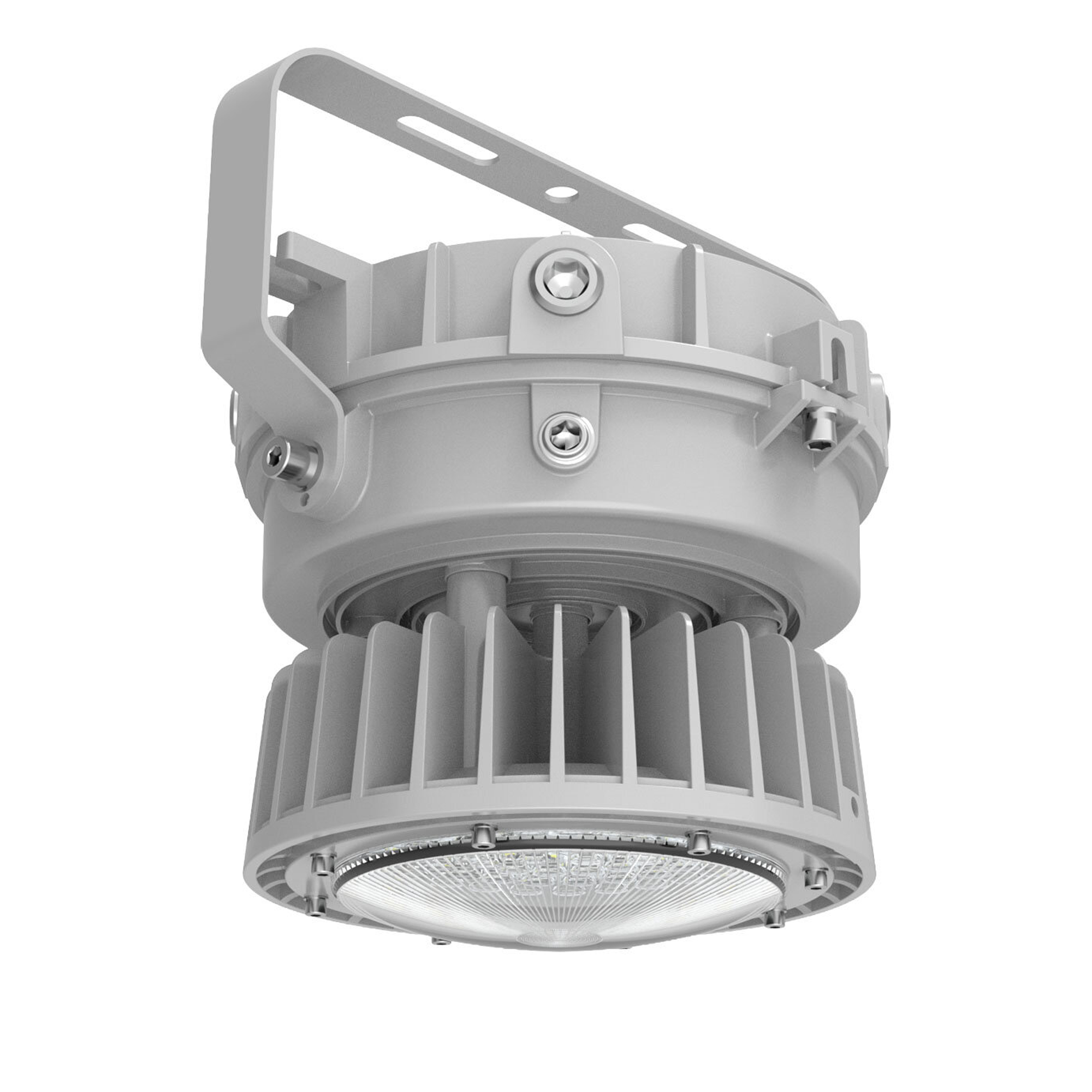 Selectable wattage and CCT explosion proof LED high bay with 60W 80W 100W and three color settings