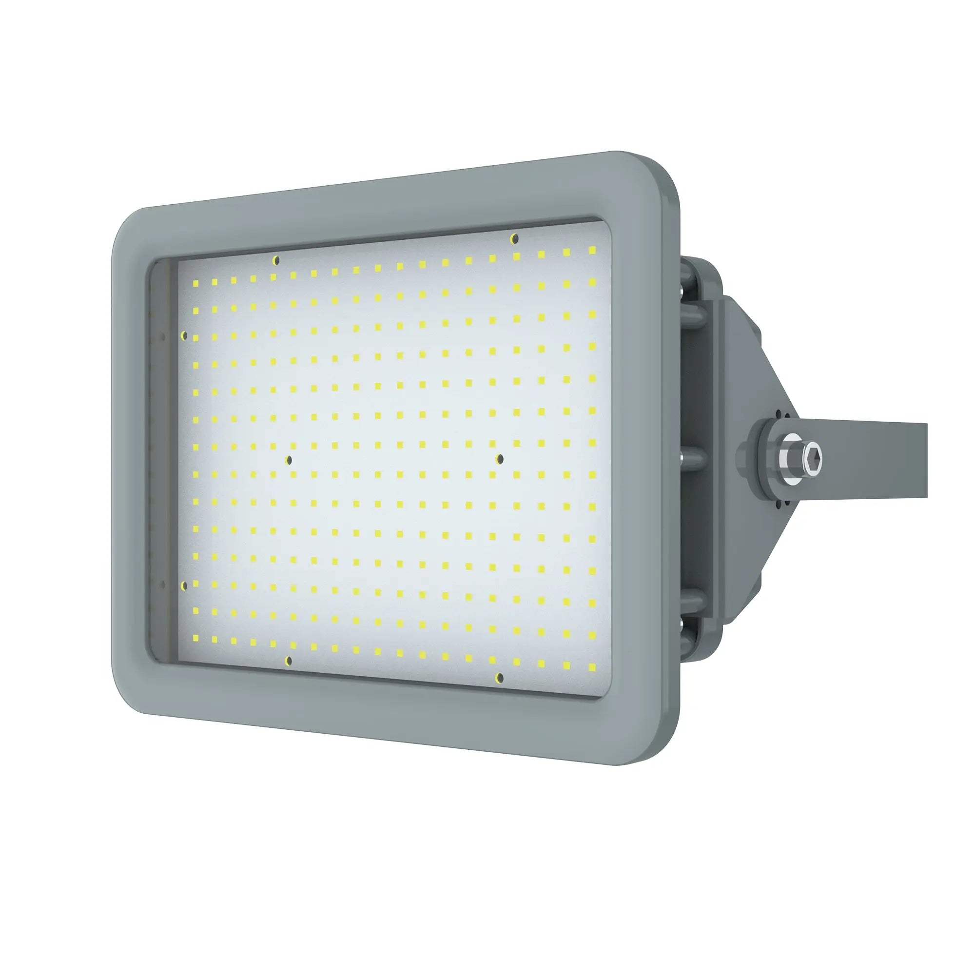 Rear view of TANLITE 200W Explosion Proof Light showing heat dissipation design.