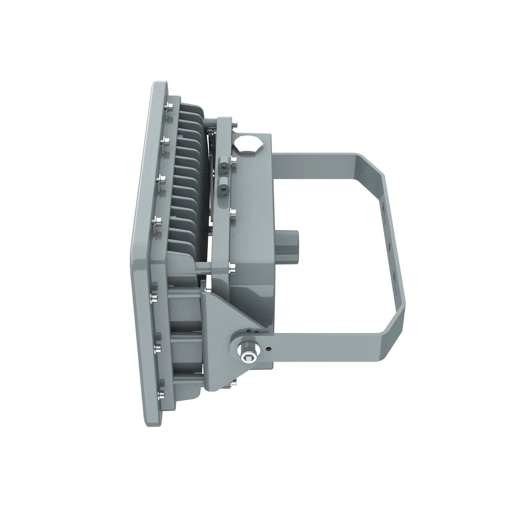 Installed TANLITE 250W LED Explosion Proof Flood Light providing bright 35,000 lumens in an industrial facility.