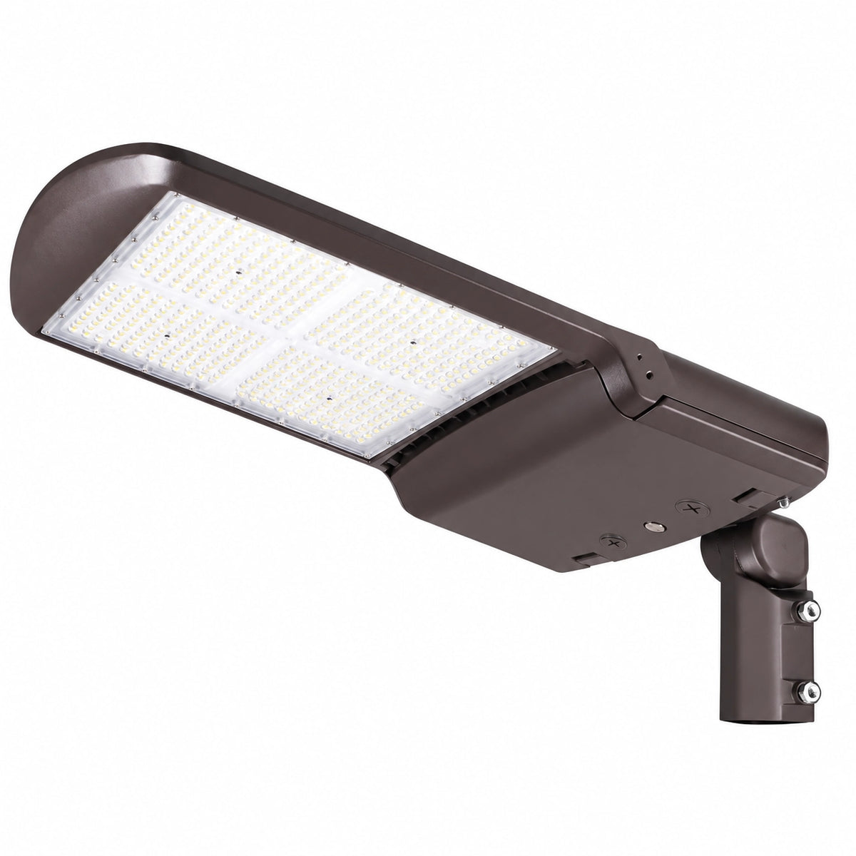480W LED parking lot light with 67,200 lumens 5000K and 277-480V for commercial outdoor area lighting
