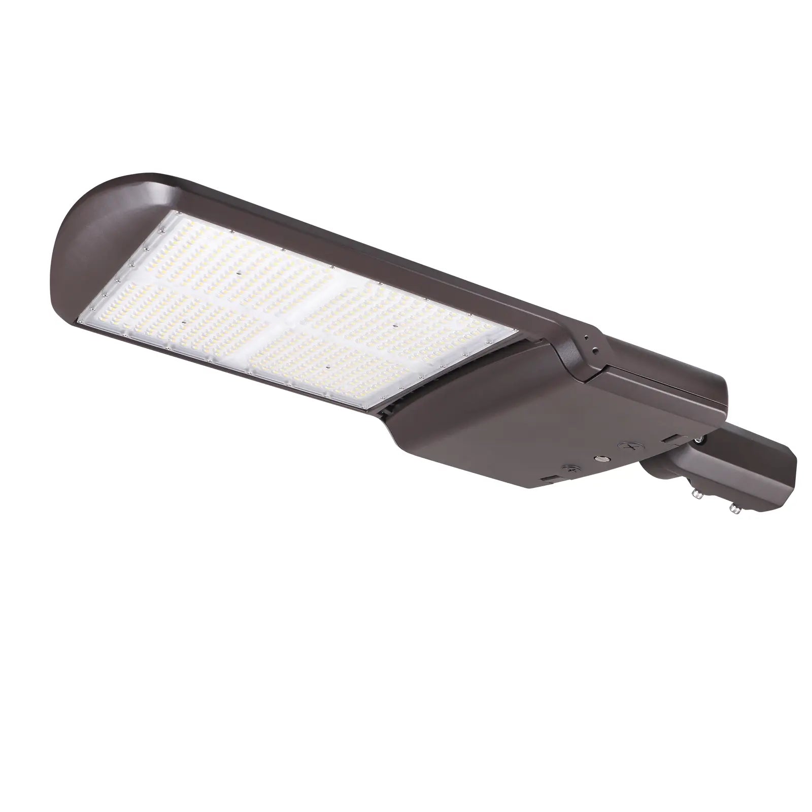 TANLITE 480W 450W 400W selectable LED parking lot light with slip fitter mount front view