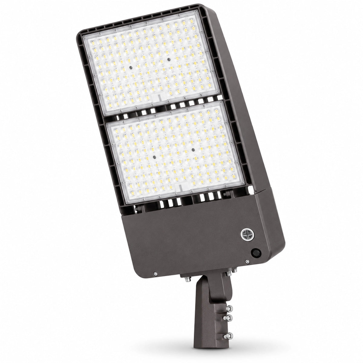TANLITE 500W LED parking lot light with selectable wattage for commercial outdoor area lighting
