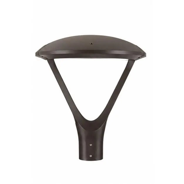 125/105/76W LED Post Top Light, 3CCT, Type III/V, Dark Bronze