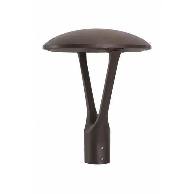 125/105/76W LED Post Top Light, 3CCT, Type III/V, Dark Bronze