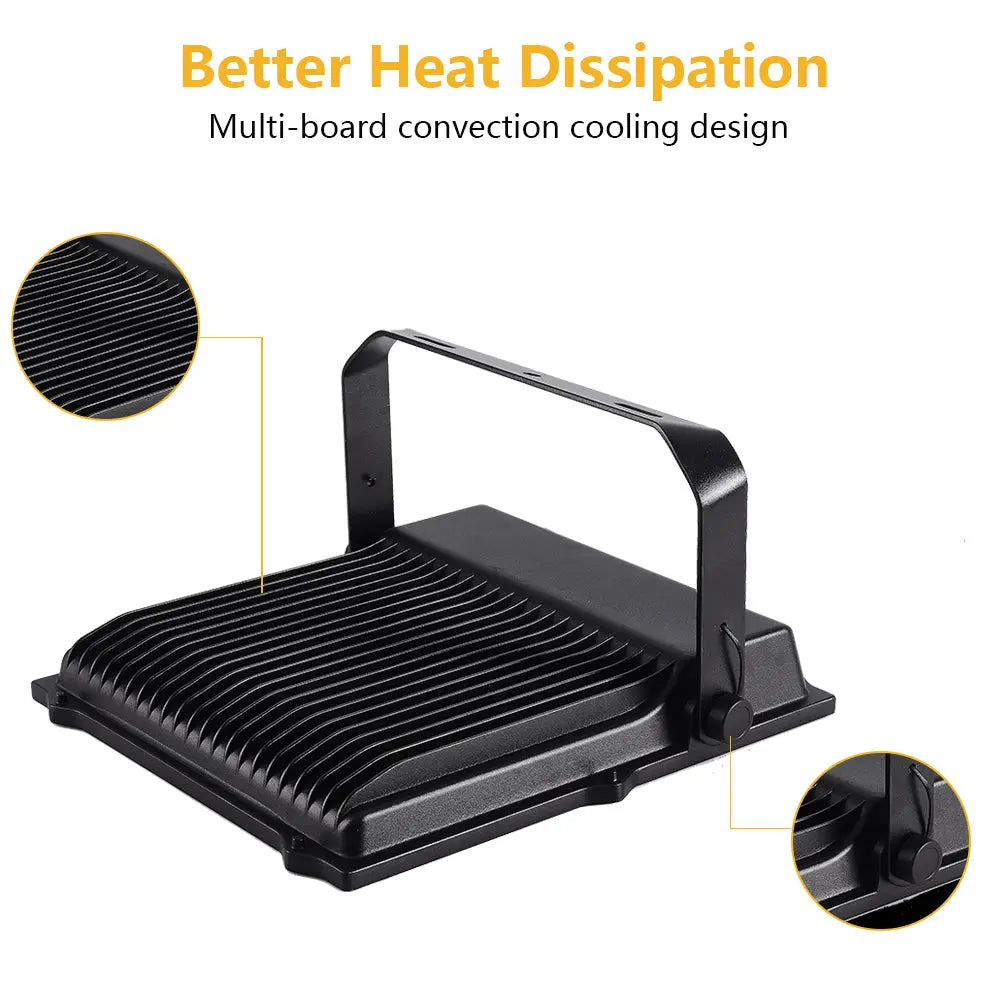 150W LED Flood Light-IP65 Waterproof 5000K Daylight 21000lm-350W-450W MH/HPS Equivalent-Outdoor Security Floodlight-ETL DLC Listed TANLITE