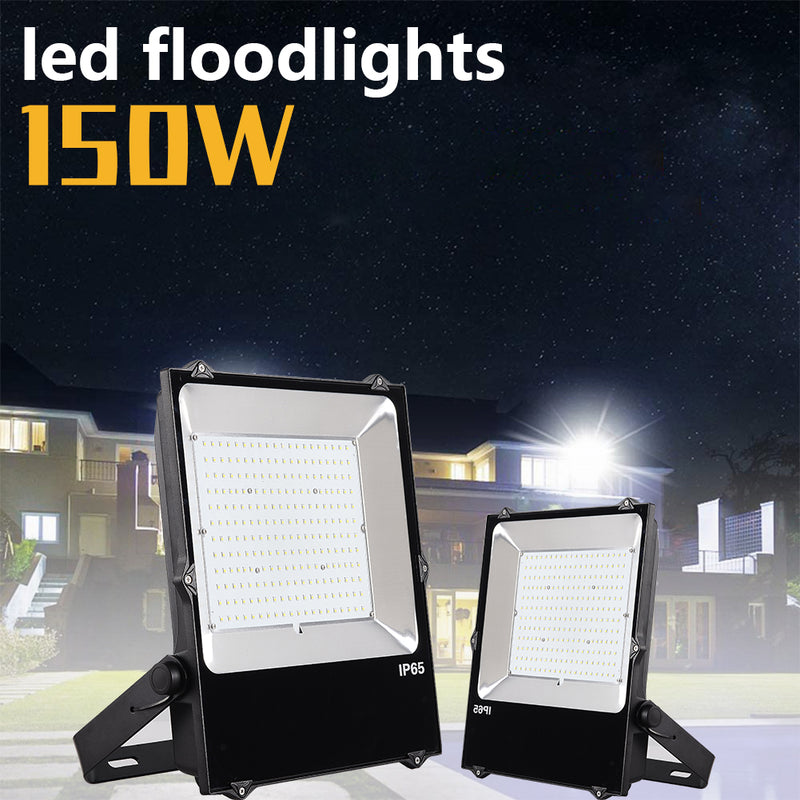 200W LED Flood Lights-28000LM 5000K Daylight-400W MH/HPS Equiv-IP65 Wa